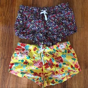 J. Crew Factory Pajama Shorts (two pairs)
